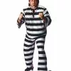 Plus Size Convict Man Costume For Adult -Classic Horror Sales 17308