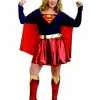 Plus Size Supergirl Costume For Adult -Classic Horror Sales 17479