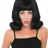 Flip Wig (Black) Adult -Classic Horror Sales 21626