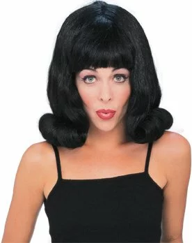 Flip Wig (Black) Adult 3 Flip Wig (Black) Adult