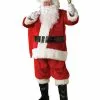 Adult XXL Regency Plush Santa Suit
