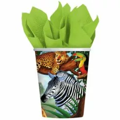 Safari 9 Oz. Paper Cups (8 Count)
