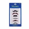 Top Secret Moustaches Asst. (6 Count)