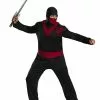 Plus Size Ninja Warrior Mens Costume