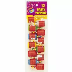 Party Poppers (12 Count)