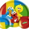 Sesame Street 1st Birthday Kids Divided Plate 2 Sesame Street 1st Birthday Kids Divided Plate -Classic Horror Sales 28646