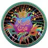 Mardi Gras Celebration Dinner Plates (8 Count) -Classic Horror Sales 29768