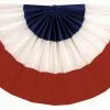 Red, White And Blue Bunting (18" X 36")