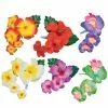 Deluxe Tropical Hair Clip Asst. (1 Count) 1 Deluxe Tropical Hair Clip Asst. (1 Count) -Classic Horror Sales 30181
