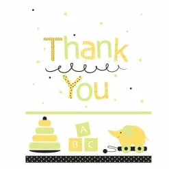 Stroller Fun Thank You Cards (8 Count)