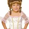 Brown Child Wig With Tiara -Classic Horror Sales 31934