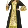 Masquerade Queen Adult Plus Costume -Classic Horror Sales 32551