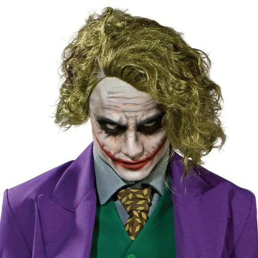 Batman Dark Knight The Joker Adult Wig 3 Batman Dark Knight The Joker Adult Wig