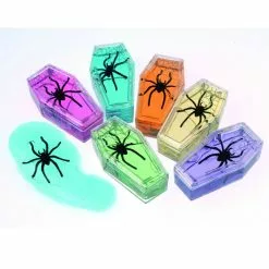 Coffin Shape Slime With Spiders Asst. (1 Count)