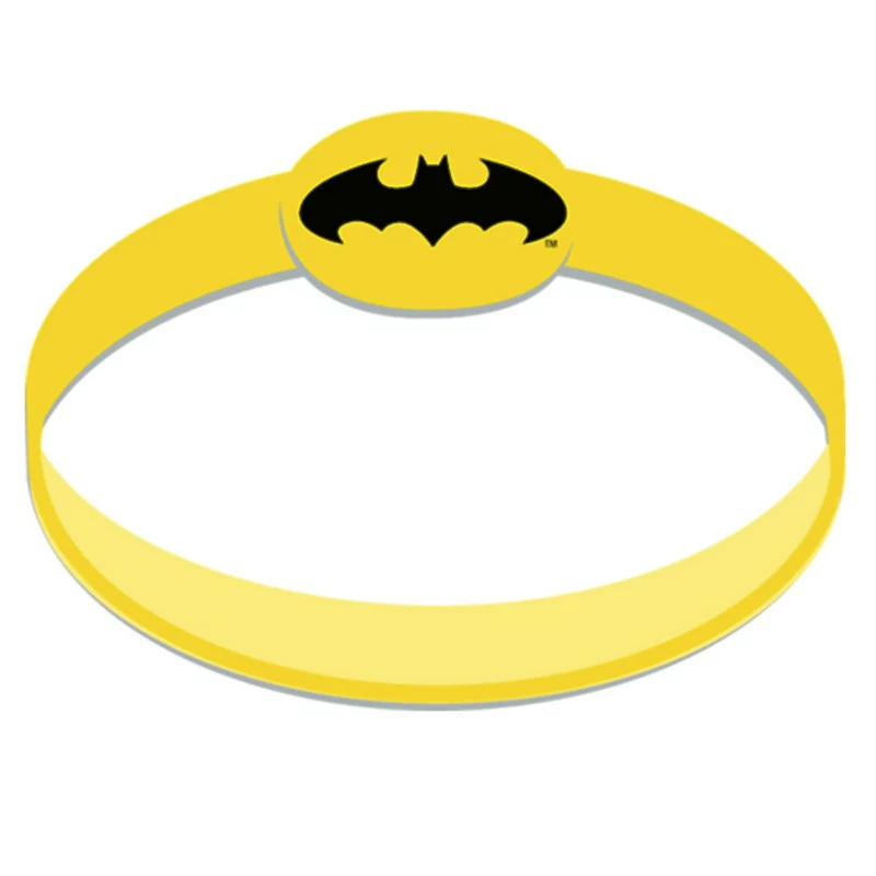 Batman The Dark Knight Wristbands (4 Count) 3 Batman The Dark Knight Wristbands (4 Count)