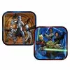 Star Wars: The Clone Wars Square Dinner Plates Assorted (8 Count