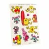Wow! Wow! Wubbzy! Temporary Tattoos (4 Sheets) -Classic Horror Sales 36486