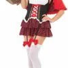 Ravishing Red Riding Hood Adult Costume -Classic Horror Sales 38919