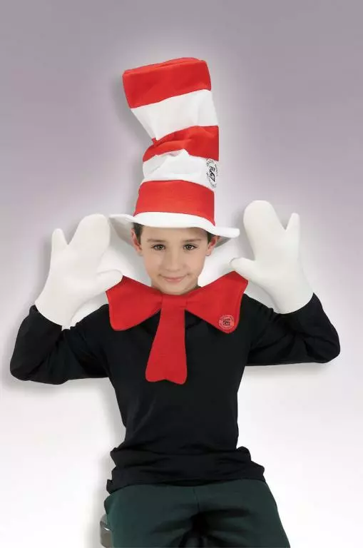Cat In The Hat Costume Kit 3 Cat In The Hat Costume Kit