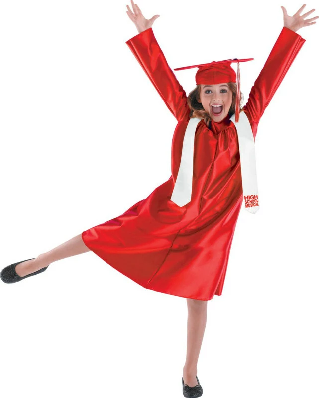 HSM 3 Cap And Gown Classic Child Costume 3 HSM 3 Cap And Gown Classic Child Costume