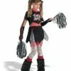 Goth Cheerleader Costume -Classic Horror Sales 664 768 dg2802fix