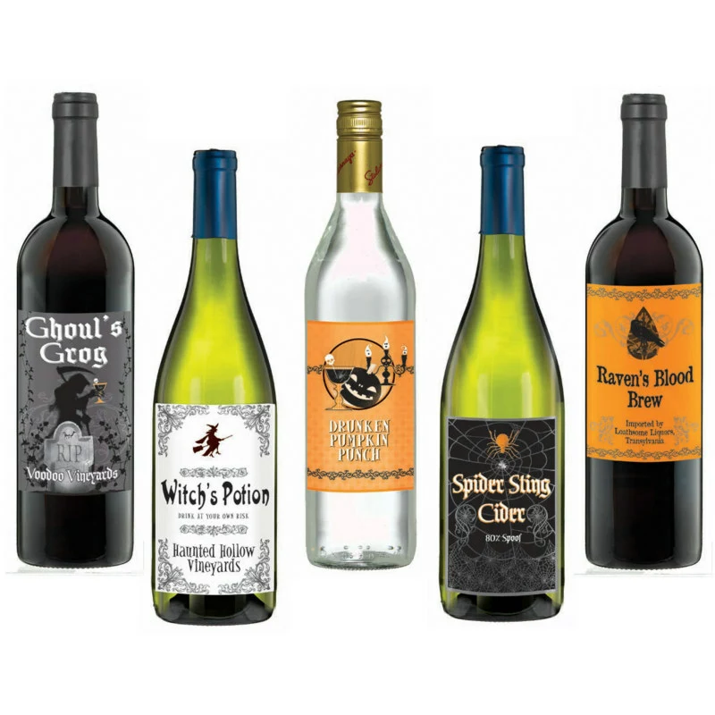 Wine Bottle Labels (5 Count) 3 Wine Bottle Labels (5 Count)