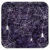 Creepy Webs Square Dessert Plates (8 Count)