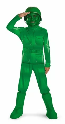 Toy Story - Green Army Man Deluxe Child Costume