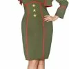 Army Girl Adult Plus Costume