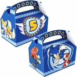 Sonic The Hedgehog Empty Favor Boxes (4 Count)