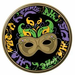 Mardi Gras Magic Dinner Plates (8 Count)
