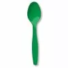 Emerald Green (Green) Heavy Weight Spoons (24 Count) -Classic Horror Sales 72632