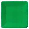 Emerald Green (Green) Square Dessert Plates (18 Count)