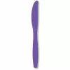 Perfect Purple (Purple) Heavy Weight Knives (24 Count) -Classic Horror Sales 72728