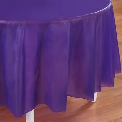 Perfect Purple (Purple) Round Tablecover