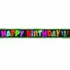 12' Infinite Birthday Foil Banner -Classic Horror Sales 73306
