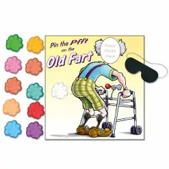 Old Fart Game "Pin The PFFT"