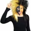 Sports Fanatic Wig - Black & Gold -Classic Horror Sales 79288