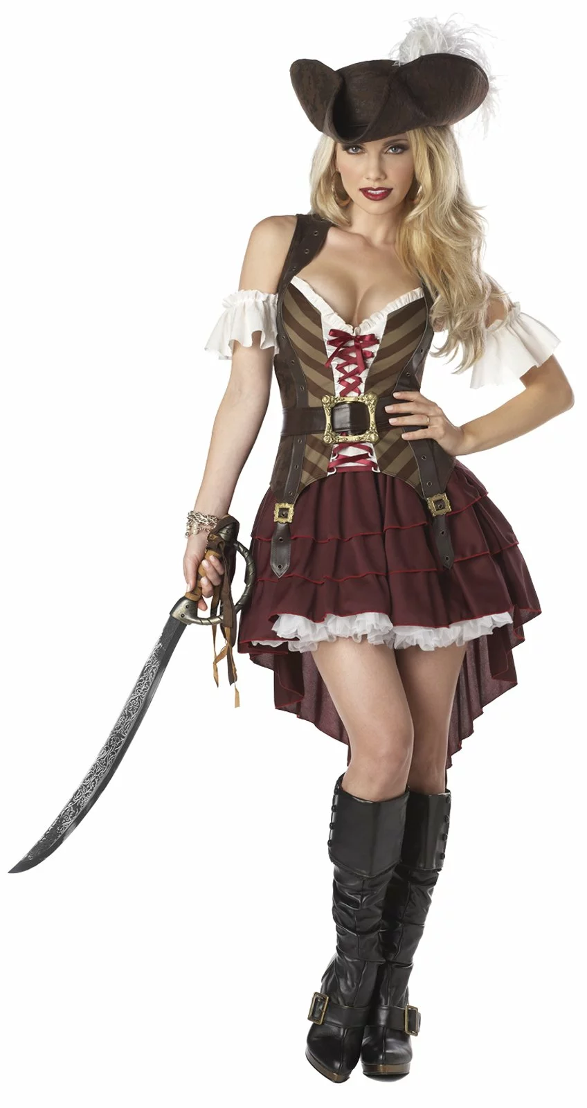 Sexy Swashbuckler Adult Costume 3 Sexy Swashbuckler Adult Costume