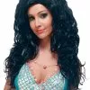Aqua Bella (Black) Adult Wig -Classic Horror Sales 802118