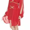 Goddess In Red Adult Plus Costume -Classic Horror Sales 802253