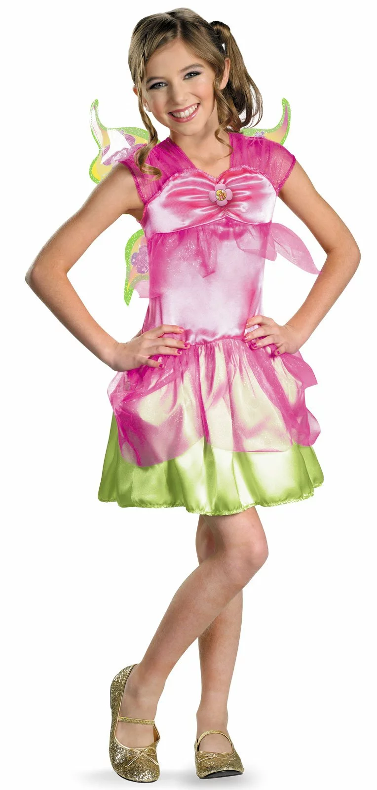 Winx Club Flora Classic Child Costume 3 Winx Club Flora Classic Child Costume