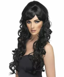 Pop Starlet (Black) Adult Wig