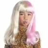 Two Tone Diva Blonde / Pink Child Wig -Classic Horror Sales 803649