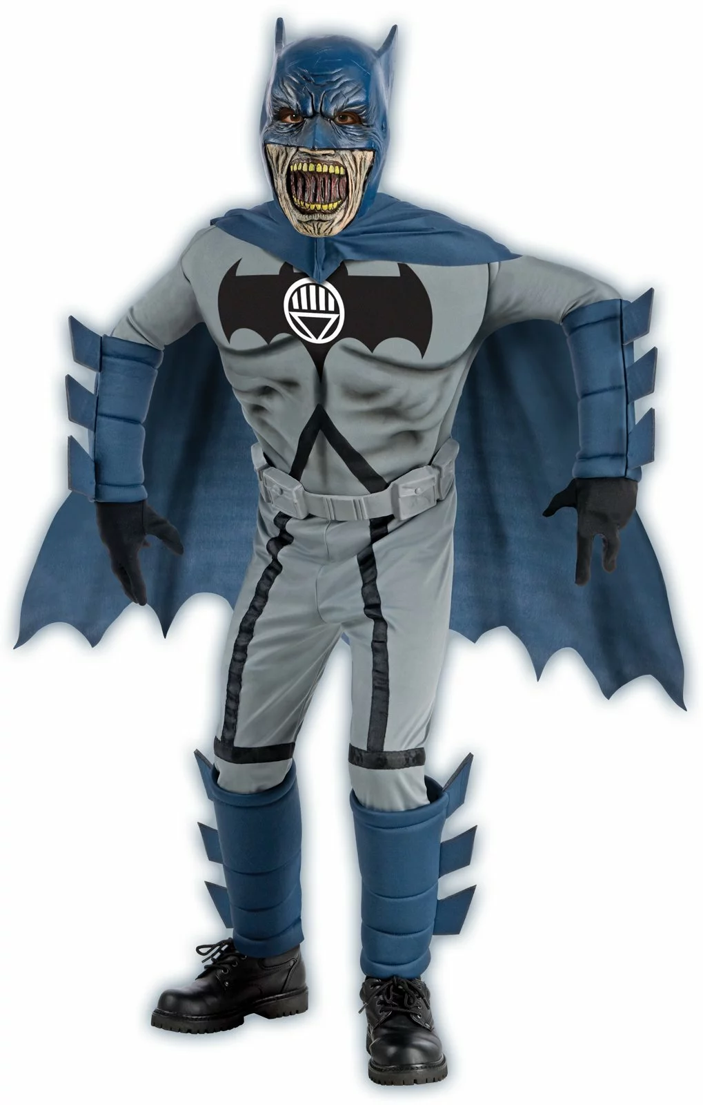 DC Comics Blackest Night Deluxe Zombie Batman Child Costume 3 DC Comics Blackest Night Deluxe Zombie Batman Child Costume