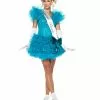 Kid Pagent Dress Blue Adult Costume -Classic Horror Sales 804379
