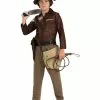 Deluxe Tween Indiana Jones Distressed Jackets Costume -Classic Horror Sales 886140