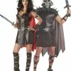 Couple Warrior Queen Costume
