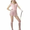 Adult Sexy Queen Of Clubs Golfer Costume 2 Adult Sexy Queen Of Clubs Golfer Costume -Classic Horror Sales CC01061