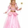 Girls Little Pink Princess Costume